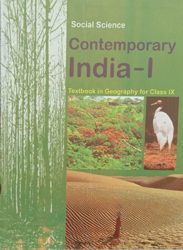NCERT Contemporary India Geography for Class 9 latest edition NCERT/CBSE