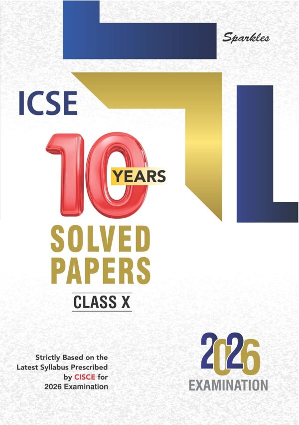 Icse Solved Papers Class X